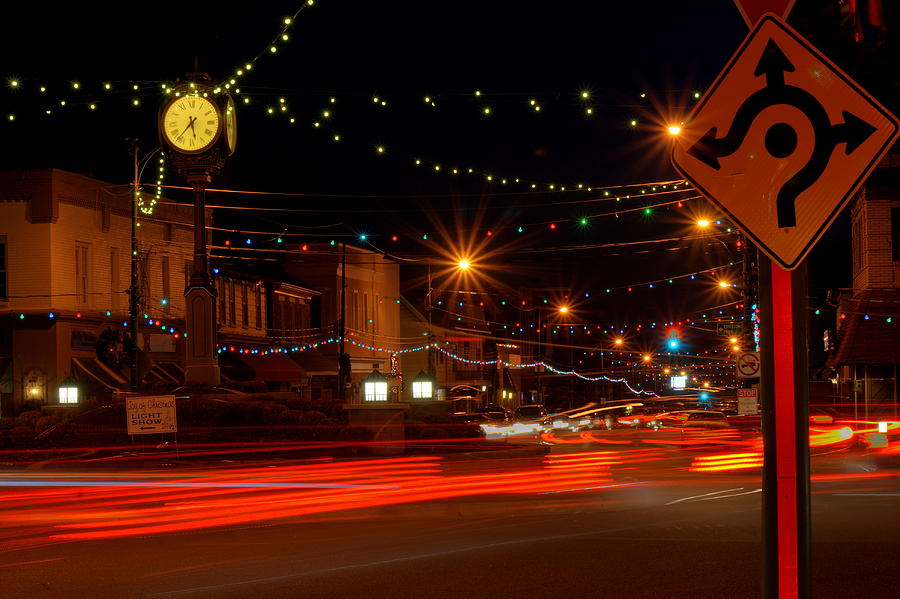 Christmas in Columbiana Ohio Photograph by David Dufresne Pixels