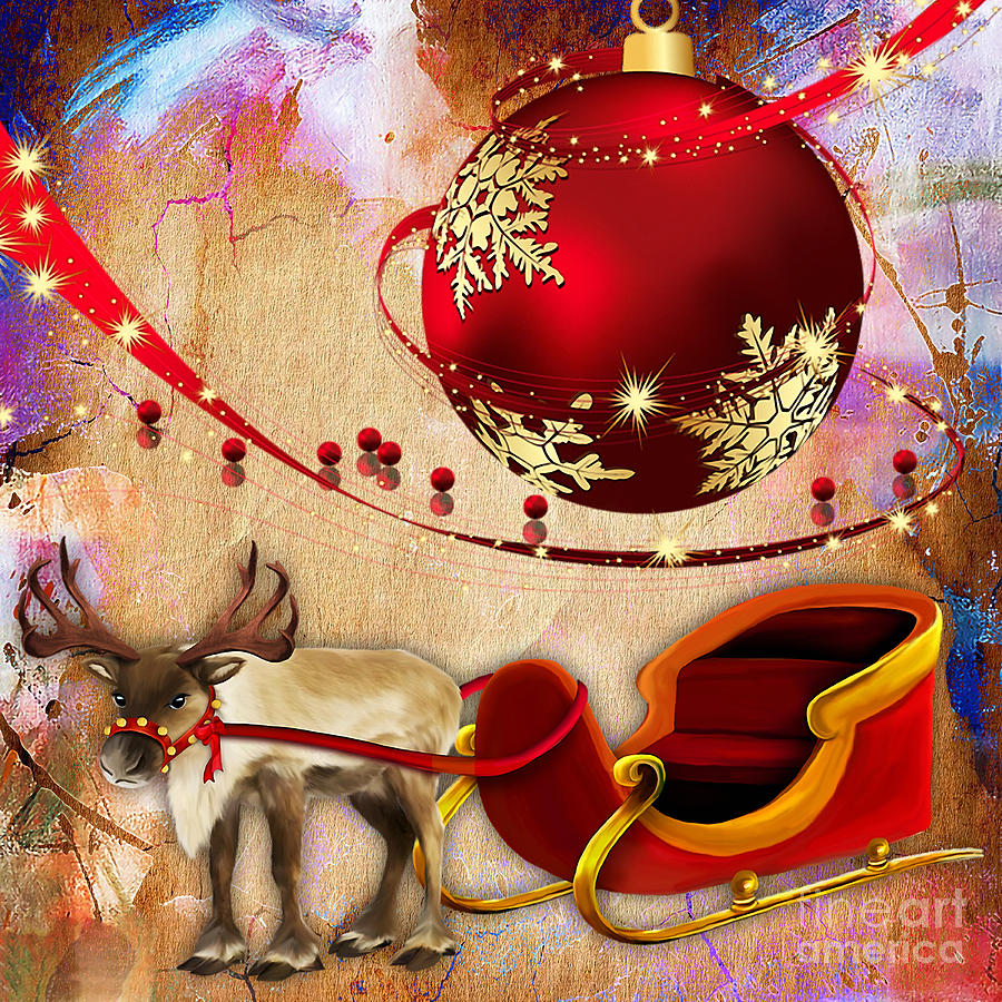 Christmas #2 Mixed Media by Marvin Blaine
