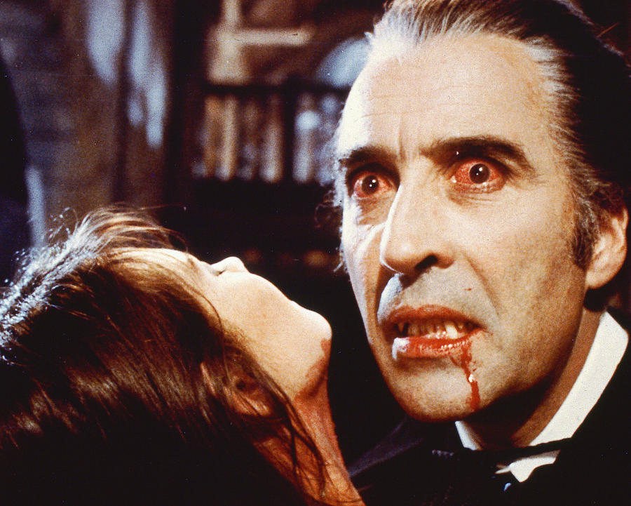 Christopher Lee Photograph - Christopher Lee in Dracula A.D. 1972  #2 by Silver Screen