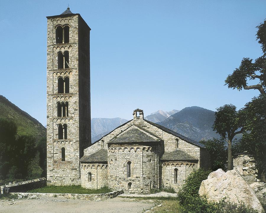 Landscape Photograph - Church Of Sant Climent In Tall. Ca #2 by Everett