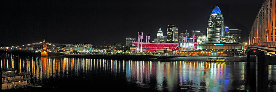 Cincinnati Skyline 3 #2 Photograph by JustJeffAz Photography