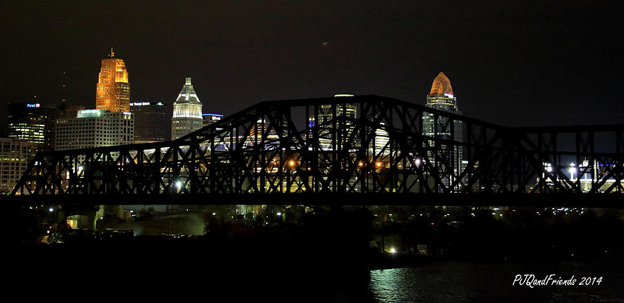 Cincinnati Skyline #2 Photograph by PJQandFriends Photography