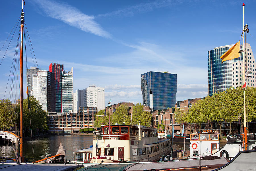 City of Rotterdam in Netherlands #2 Photograph by Artur Bogacki