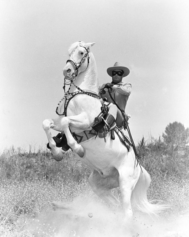 Clayton Moore in The Lone Ranger #2 Photograph by Silver Screen