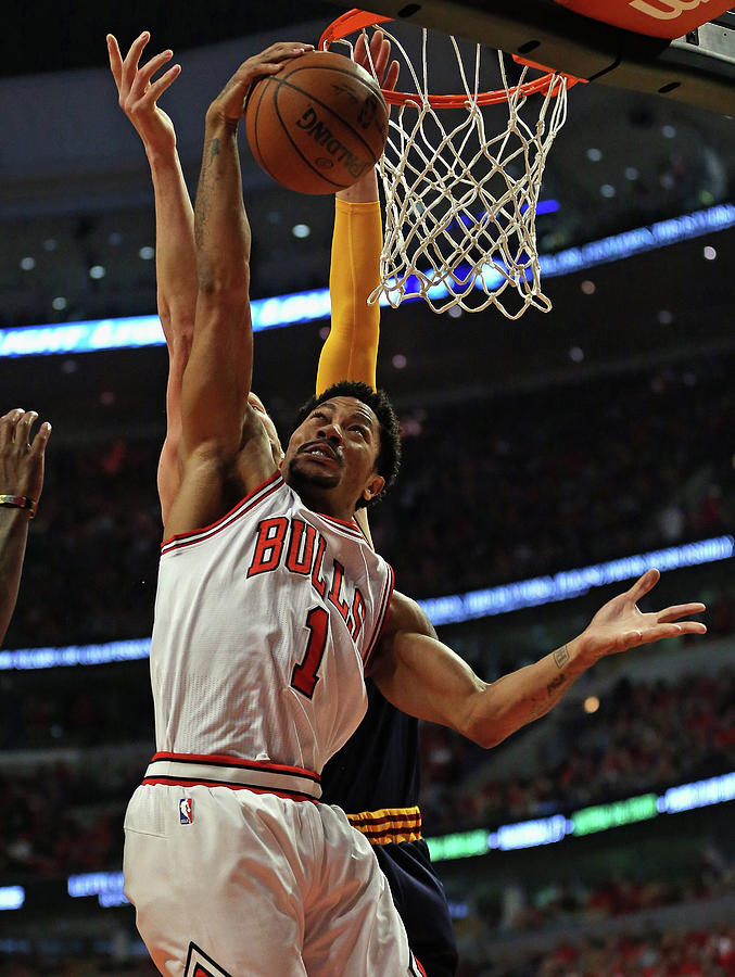 Derrick Rose Photograph - Cleveland Cavaliers V Chicago Bulls - #2 by Jonathan Daniel