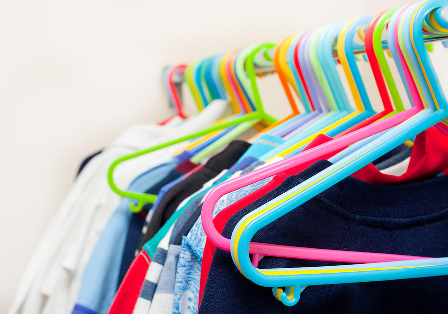 Clothing Photograph - Clothes hangers #2 by Tom Gowanlock
