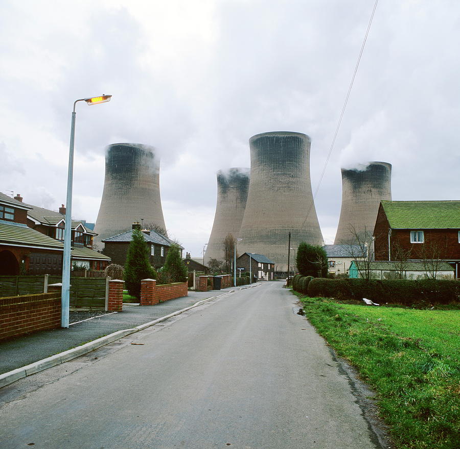 Coal-fired Power Station #2 by Robert Brook/science Photo Library