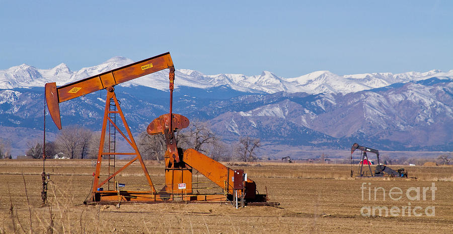 Colorado Oil Well Panorama #2 Photograph by James BO Insogna