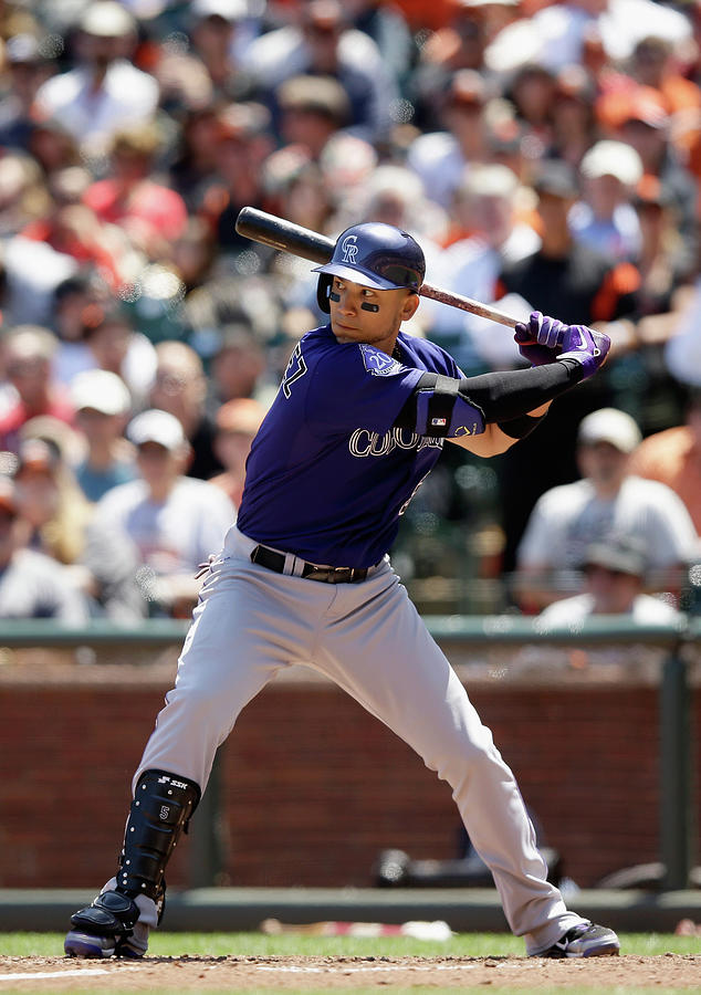 Colorado Rockies V San Francisco Giants Photograph by Ezra Shaw Colorado Rockies V San Francisco Giants Photograph by Ezra Shaw