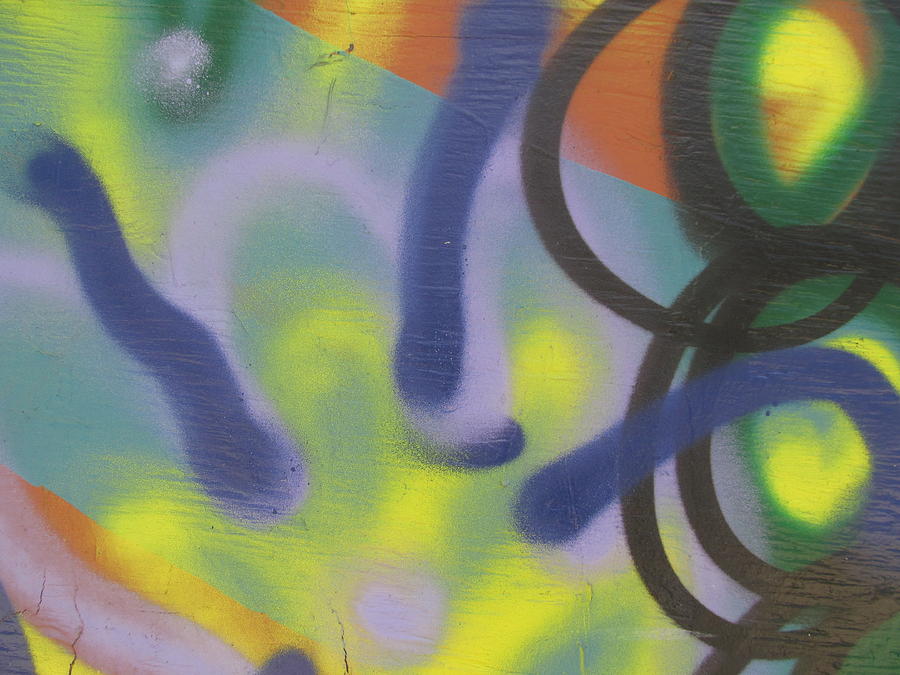 Colorful Wall #2 Photograph by Alfred Ng