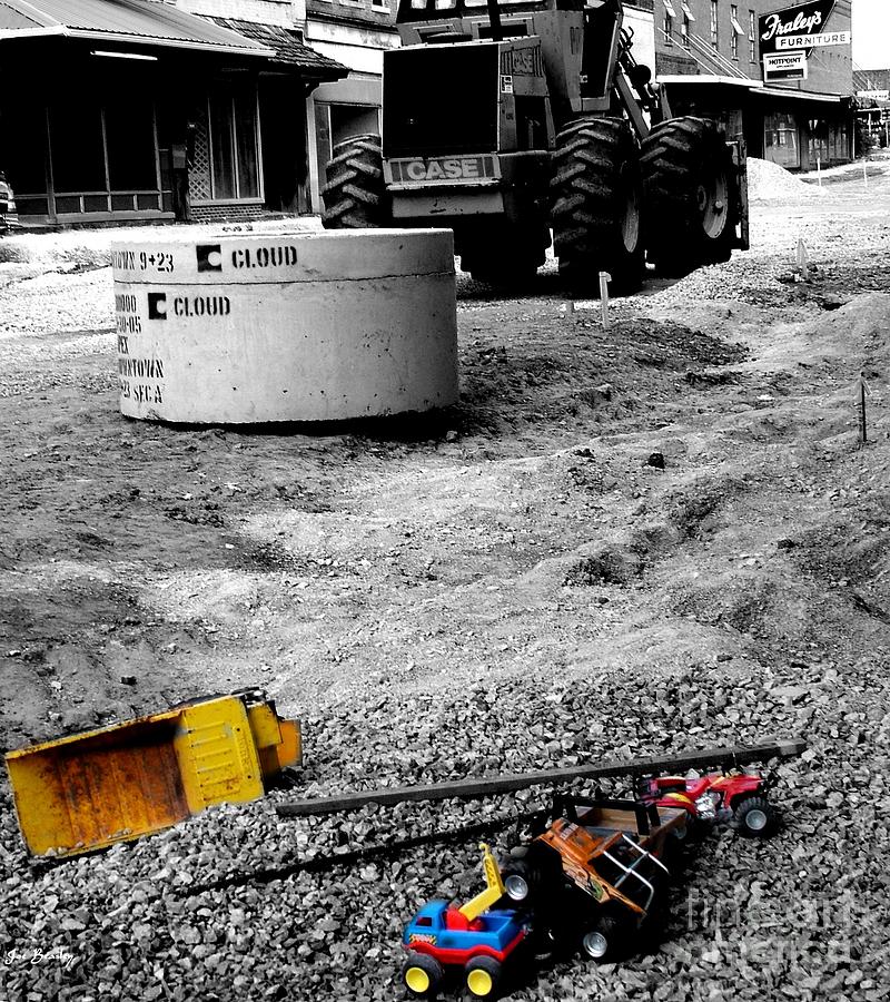 Toy Photograph - Construction Site #2 by   Joe Beasley