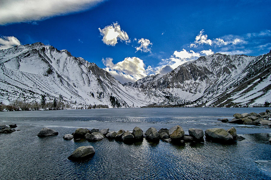 Mountain Photograph - Convict Lake #2 by Cat Connor