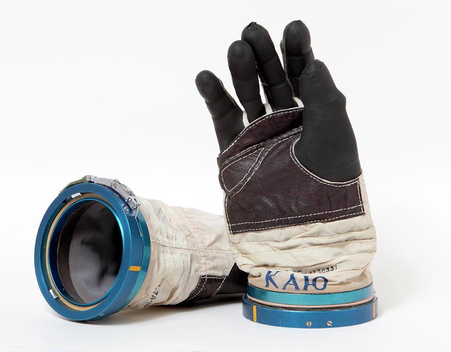 Space Photograph - Cosmonaut Spacesuit Gloves #2 by Detlev Van Ravenswaay