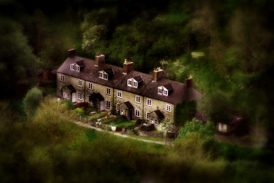 Country House in Bakewell Town Peak District - England #1 Photograph by Doc Braham