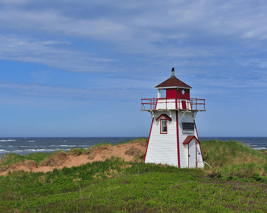 Prince Edward Island Photograph - Covehead Harbour Lighthouse by Tony Beck Prince Edward Island Photograph - Covehead Harbour Lighthouse by Tony Beck
