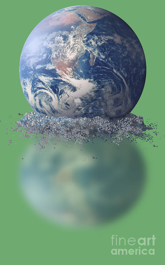 Crumbling Earth #2 Photograph by Gwen Shockey