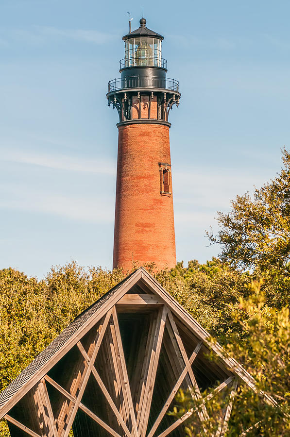 Currituck Beach Lighthouse on the Outer Banks of North Carolina #2 Photograph by Alex Grichenko