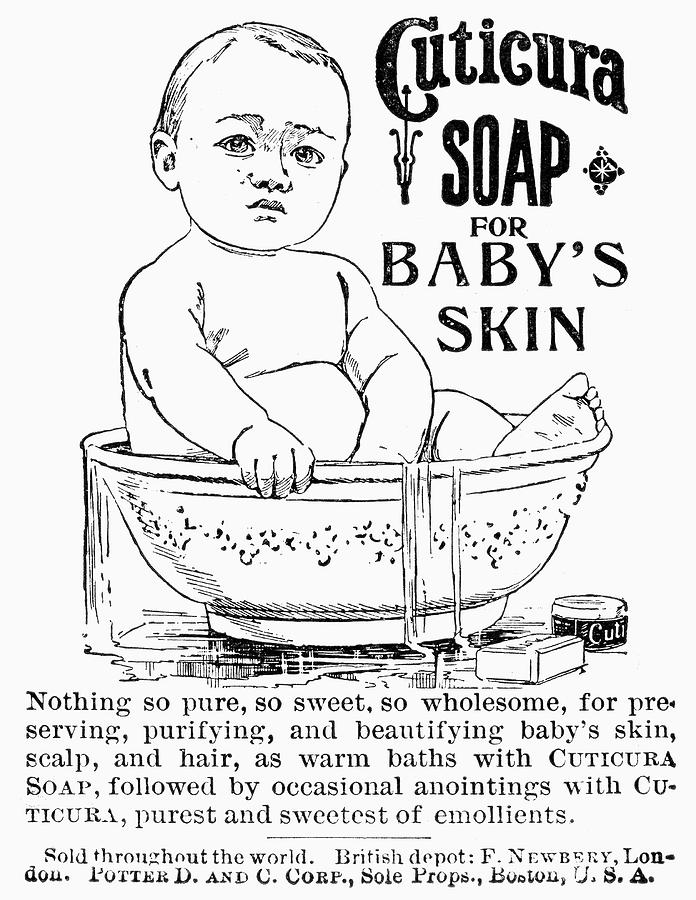 Cuticura Soap, 1897 #2 Painting by Granger Cuticura Soap, 1897 #2 Painting by Granger