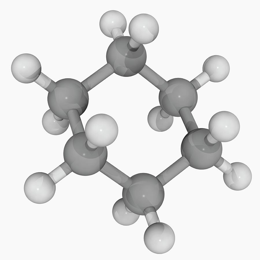 cyclohexane structure 3d