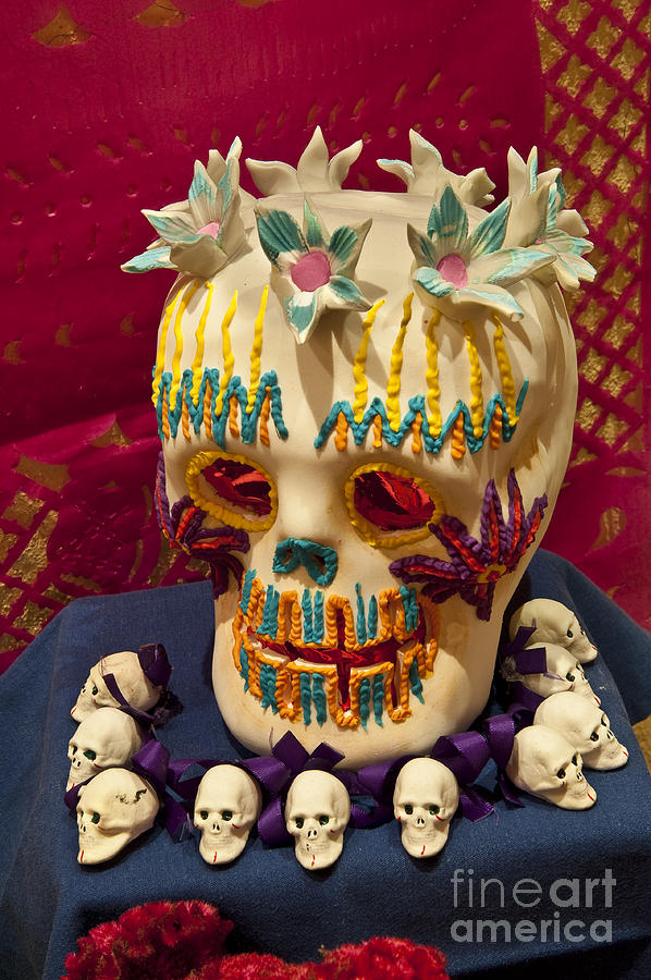 Day Of The Dead Remembrance, Mexico #2 Photograph by John Shaw