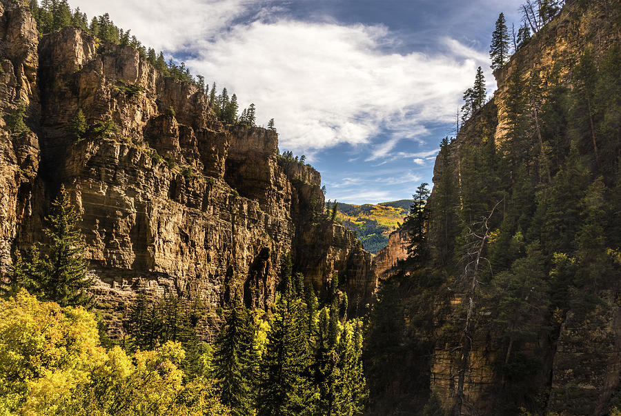 Landscape Photograph - Dead Horse Creek Canyon - Glenwood Canyon Colorado by Brian Harig