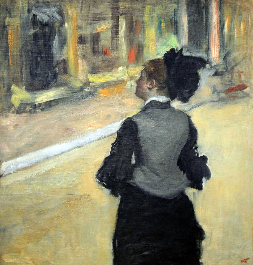 Degas Woman Viewed From Behind Photograph by Cora Wandel