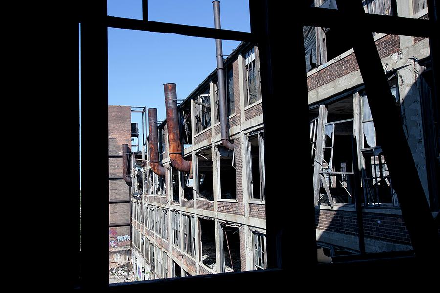 Derelict Car Factory #2 Photograph by Jim West