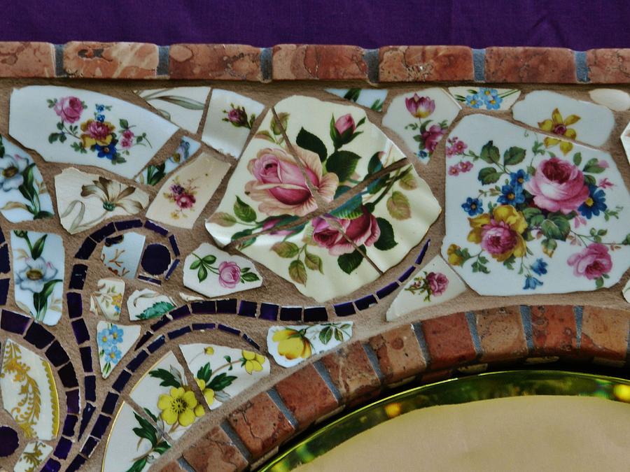 Detail Mosaics #2 Ceramic Art by Charles Lucas