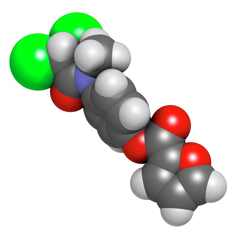 Acid Photograph - Diloxanide Furoate Amoebiasis Drug #2 by Molekuul