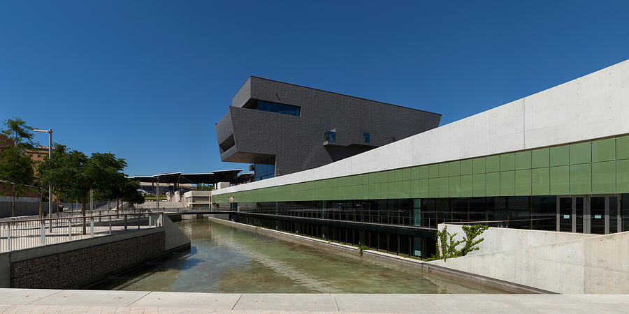 Architecture Photograph - Disseny Hub Barcelona Design Museum #2 by Panoramic Images