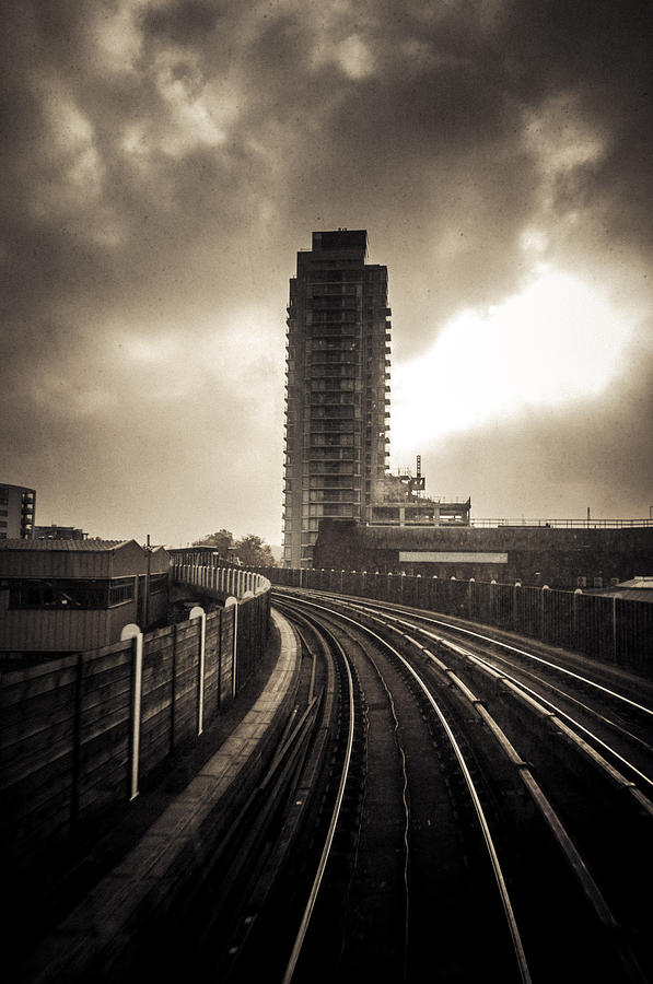 DLR Ride to Deptford #2 Photograph by Lenny Carter