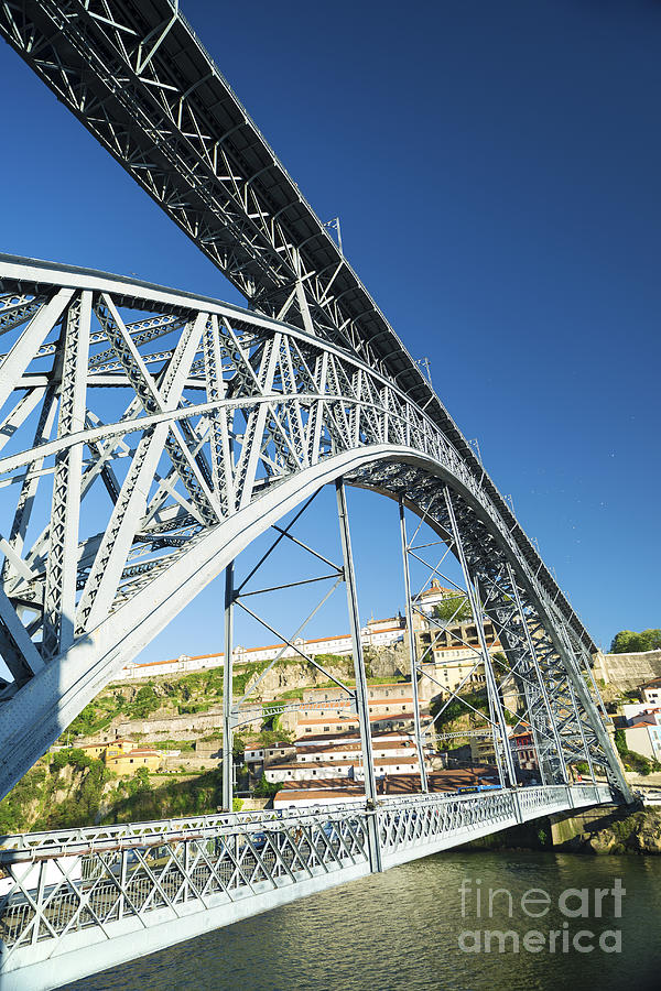 Dom Luis Bridge Porto Portugal #2 Photograph by JM Travel Photography