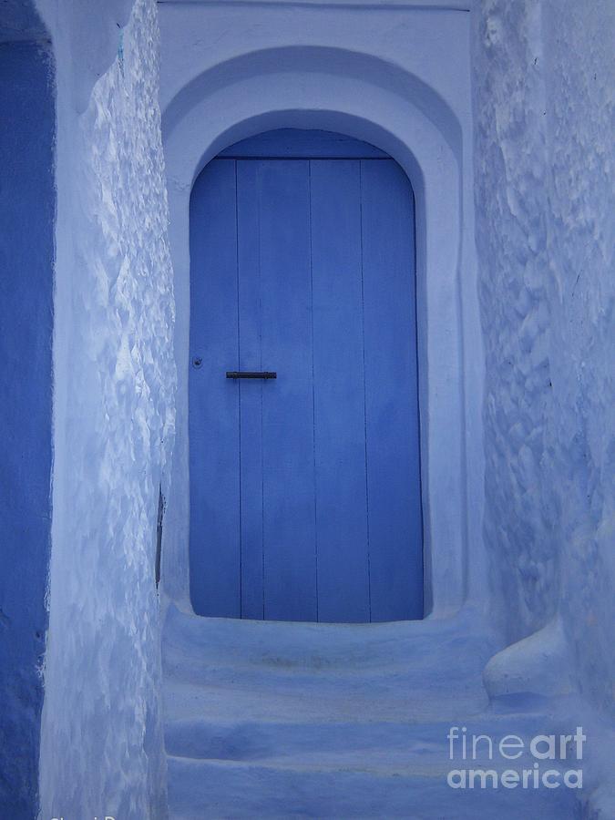 Door in Chefchaouen #2 Photograph by Chani Demuijlder