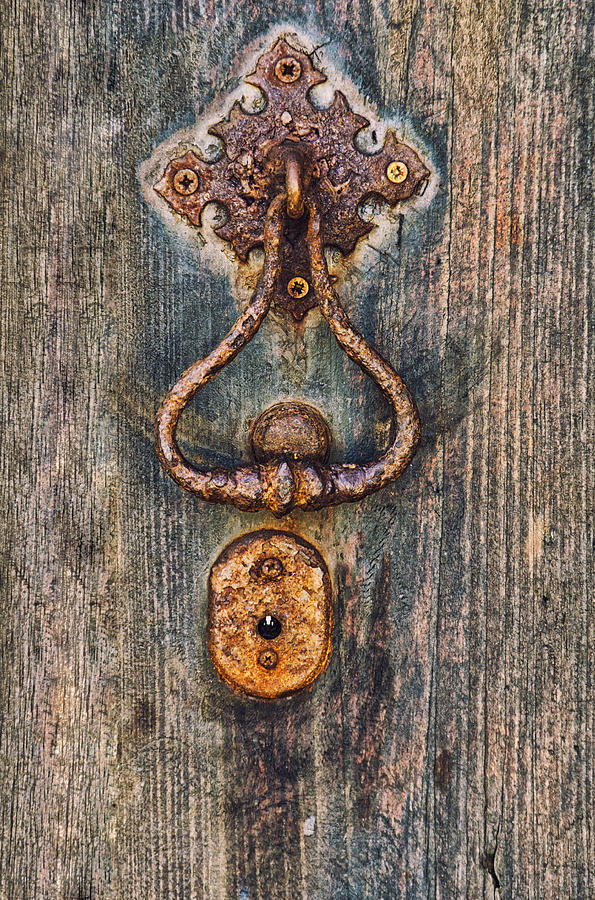 Door knocker #2 Photograph by Paulo Goncalves