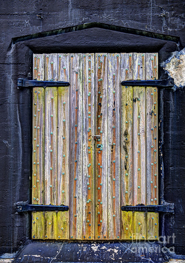 Fort Moultrie Bunker Door Photograph