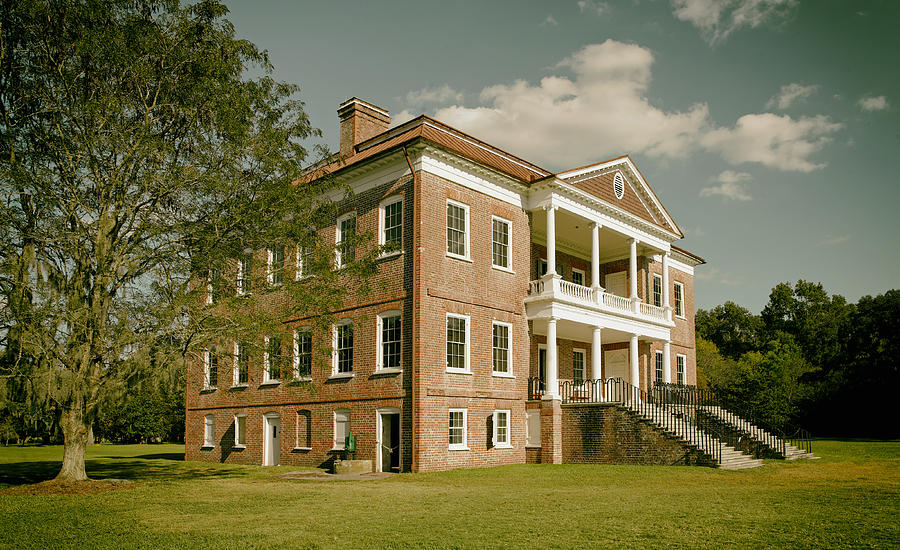 Architecture Photograph - Drayton Hall Plantation House #2 by Mountain Dreams