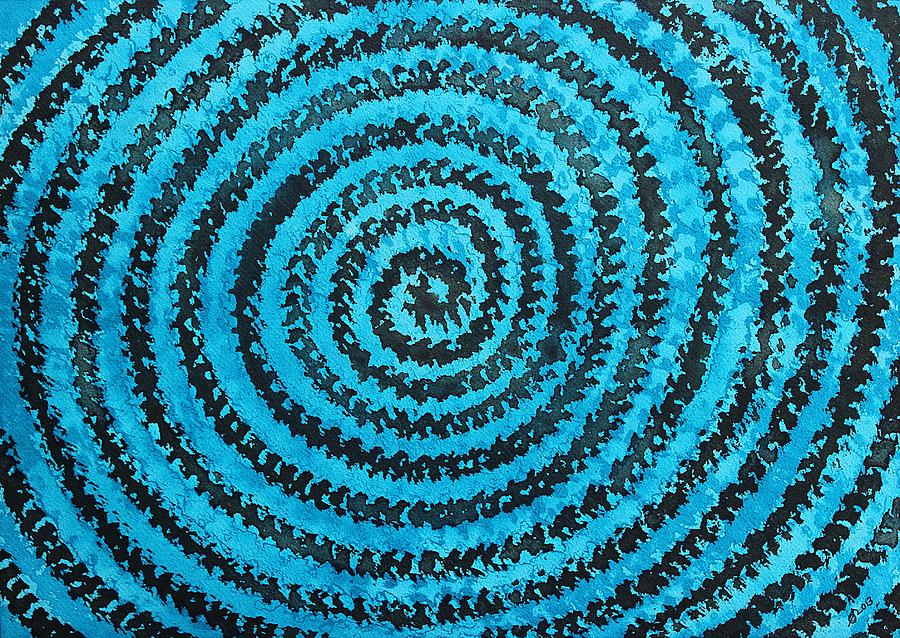 Dreamcatcher original painting #2 Painting by Sol Luckman