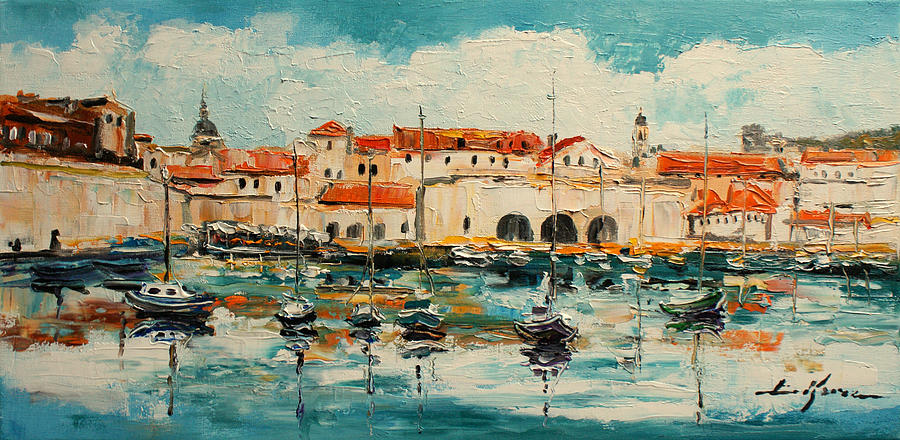 Dubrovnik - Croatia #3 Painting by Luke Karcz