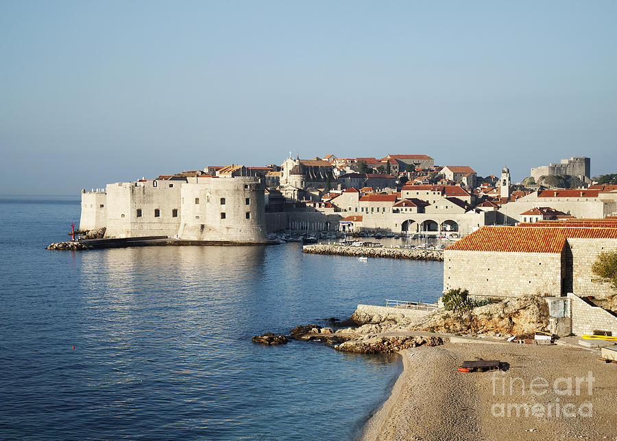 City Photograph - Dubrovnik In Croatia #2 by JM Travel Photography