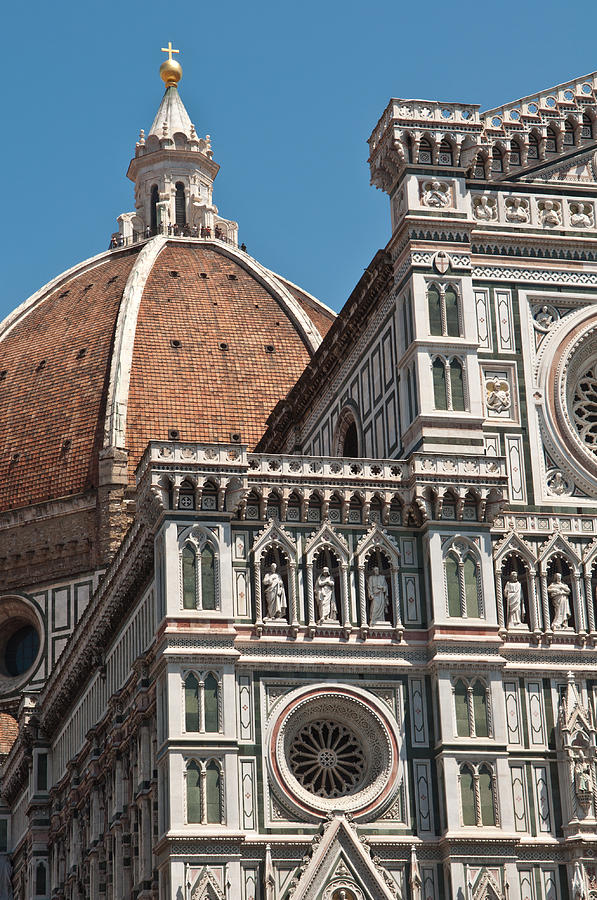 Duomo in  Florence Italy #2 Photograph by Brandon Bourdages
