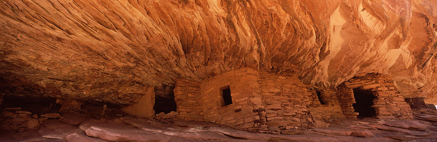 Prehistoric Photograph - Dwelling Structures On A Cliff, House #2 by Panoramic Images