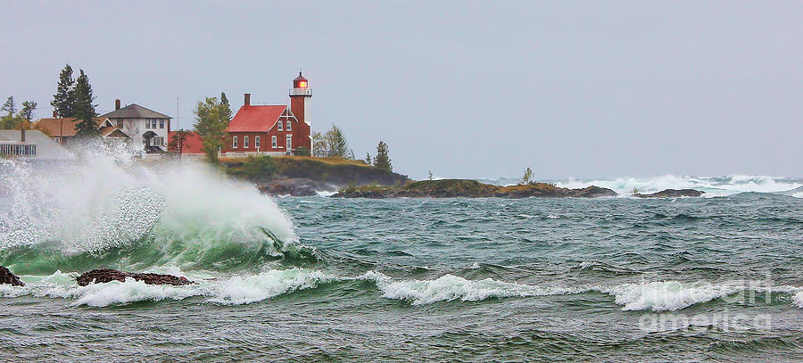 Eagle Harbor Lighthouse Photograph by Jack Schultz