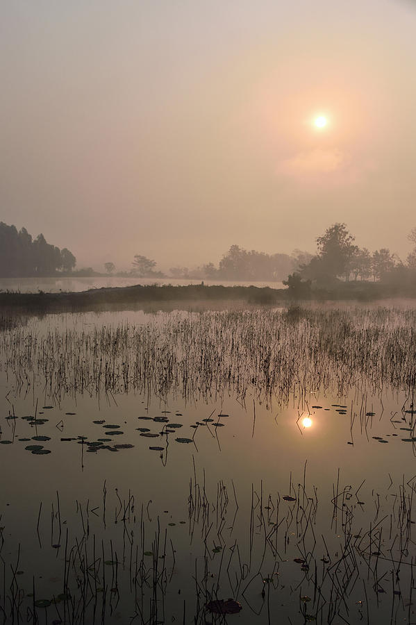 Early Morning At Chiang Saen Lake #2 Photograph by Robert Kennett