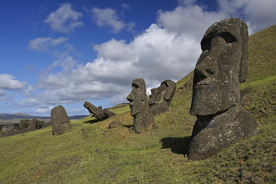 Easter Island Moai #2 Photograph by Michele Burgess