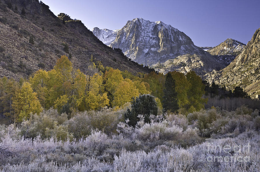 Eastern Sierras In Autumn #2 Photograph by John Shaw