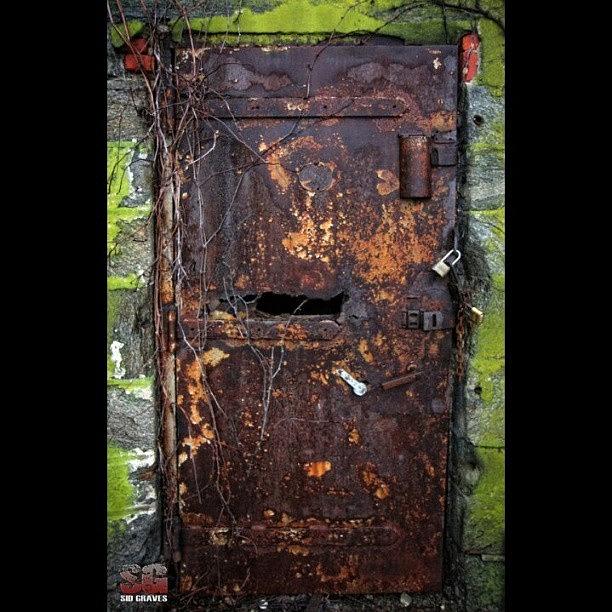 Door Photograph - Eastern State Penn / #esp #escape #jail #2 by Sid Graves