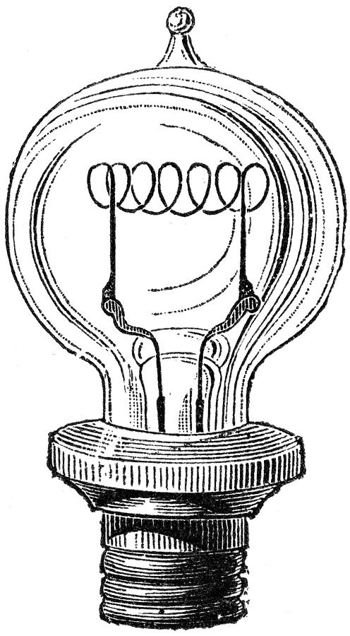 EDISON LAMP, 19th CENTURY #2 Photograph by Granger