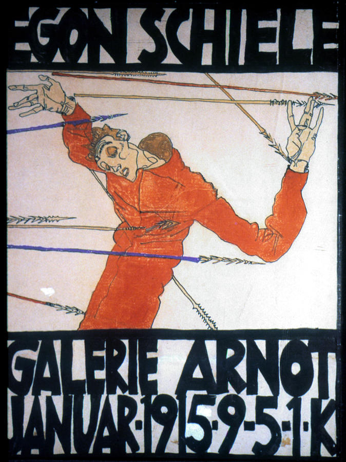 Egon Schiele, 1890-1918 #4 Drawing by Granger