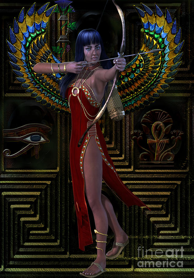 Egypt  Myths And Legends #2 Digital Art by Shadowlea Is