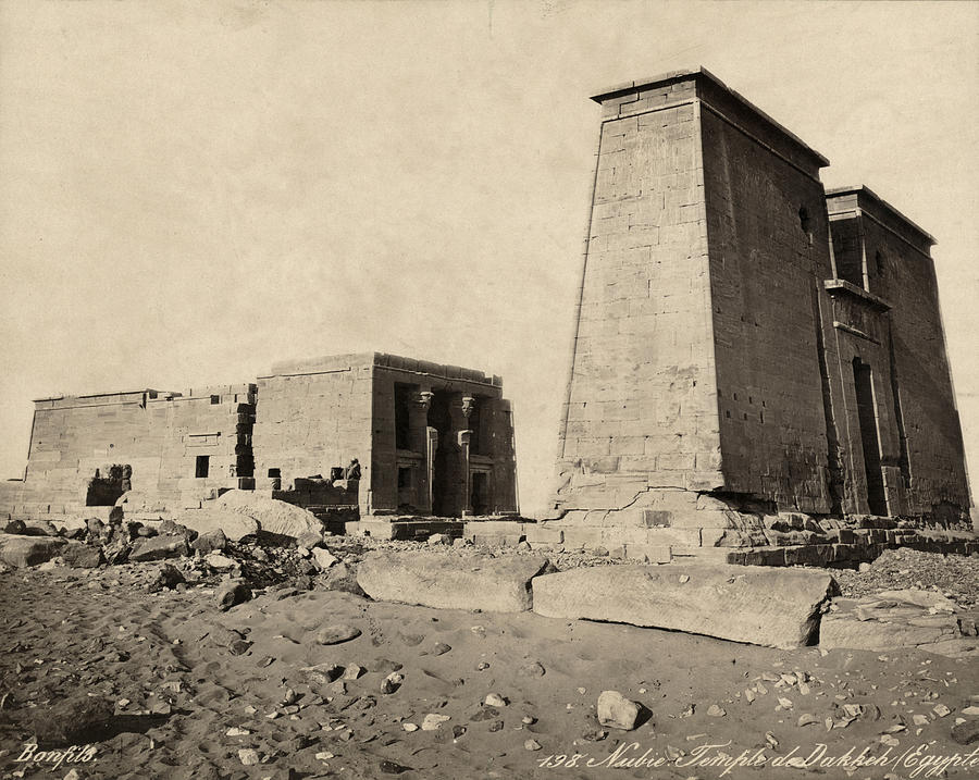 Egypt Temple Of Dakka #2 Photograph by Granger